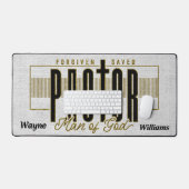 Personalisierter Pastor Schreibtischunterlage (Tastatur & Maus)