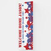 Personalisierter patriotischer Militärbanner Banner (Vertikal)