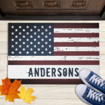 Personalisierter patriotischer Name USA - amerikan