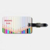 PERSONALISIERTER PENCIL PERSONALISIERT GEPÄCKANHÄNGER (Rückseite horizontal)