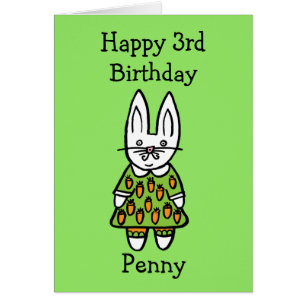 Personalisierter Penny das Kaninchen