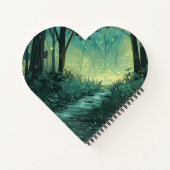 Personalisierter Personalisierter Faillenwald Notizblock (Rückseite)