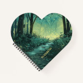 Personalisierter Personalisierter Faillenwald Notizblock (Vorderseite)