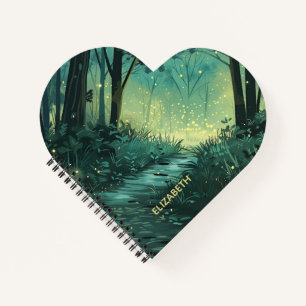 Personalisierter Personalisierter Faillenwald Notizblock