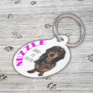 Personalisierter Pet-Name mit Bild Haustiermarke