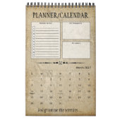 Personalisierter Pfarrer Erholung Geschenkplaner Kalender (Mär 2027)