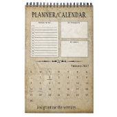 Personalisierter Pfarrer Erholung Geschenkplaner Kalender (Feb 2027)