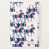 Personalisierter Pferdeplaner Planer (Rückseite)