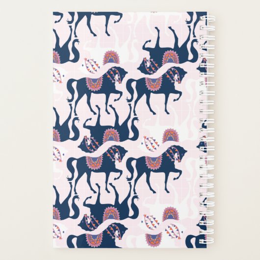 Personalisierter Pferdeplaner Planer (Rückseite)