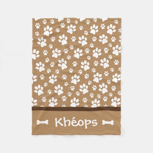 Personalisierter Pflaster Fleecedecke (Vorderseite)