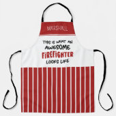 Personalisierter Phantastischer Feuerwehrmann Feue Schürze (Vorderseite)