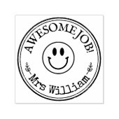 Personalisierter Phantastischer Joblehrer Permastempel (Design)