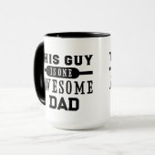 Personalisierter Phantastischer Vater Tasse (Vorderseite Links)