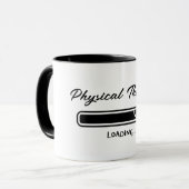 Personalisierter Physiotherapeut Grad Abschluss Tasse (Vorderseite Links)