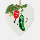 Personalisierter Pickleball Keepake 2023 Keramik Ornament (Rechts)