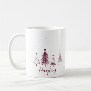 Personalisierter Pine Tree Kaffeetasse