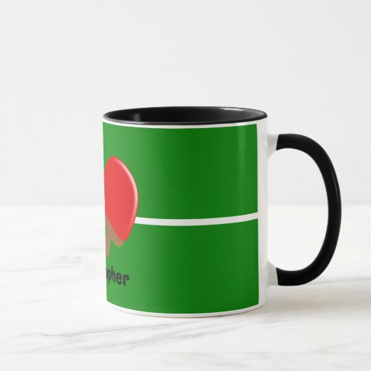 Personalisierter Ping Pong Tasse (Rechts)