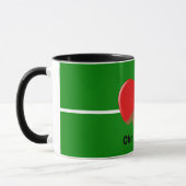 Personalisierter Ping Pong Tasse (Links)