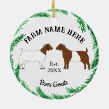Personalisierter Pinienkrebs der Boer Goat Farm #2