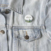 Personalisierter Pinienwald Button (Beispiel)
