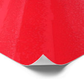 Personalisierter Pink Glamour Poster (Ecke)
