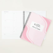 Personalisierter Pink-Jahresplanner mit Individuel Planer (Anzeige)