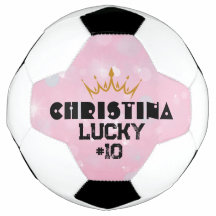 Personalisierter Pink Keepake Frauenfußball-Spiele
