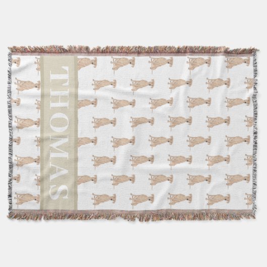 Personalisierter Pinscher Decke (Vorderseite)