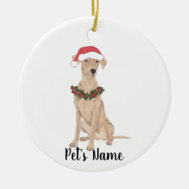 Personalisierter Pinscher Keramik Ornament