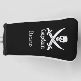 Personalisierter Pirate Captain Golf Head Cover Golf Headcover