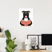 Personalisierter Pitbull-Druck Poster (Heimbüro)
