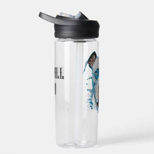 Personalisierter Pitbull-Vater Trinkflasche (Rechts)
