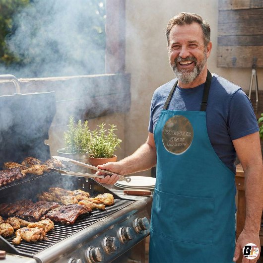 Personalisierter Pitmaster Henry BBQ Benutzername  Schürze