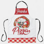 Personalisierter Pizza Koch Schürze (Vorderseite)