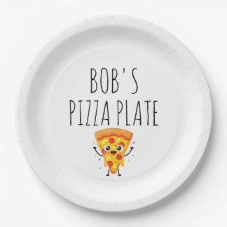 Personalisierter Pizzateller Pappteller