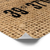 Personalisierter Plakatkasten Poster (Ecke)