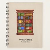 Personalisierter Planer buchen | Bibliophile Gift (Vorderseite)