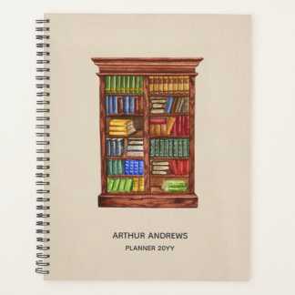 Personalisierter Planer buchen | Bibliophile Gift