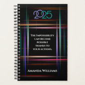 Personalisierter Planer für 2025 (Vorderseite)