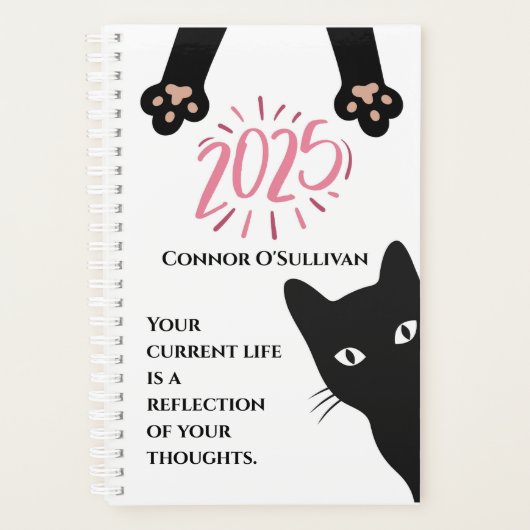 Personalisierter Planer für 2025 (Vorderseite)