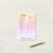 Personalisierter Planer für den Gradientengraben Post-it Klebezettel (Auf Schreibtisch)