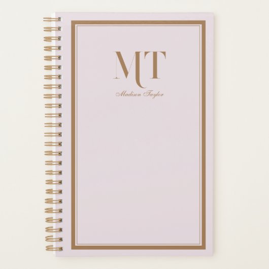 Personalisierter Planer für die klassische Grenze (Vorderseite)