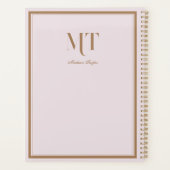 Personalisierter Planer für die klassische Grenze (Rückseite)