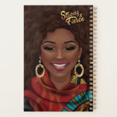 Personalisierter Planer für eine starke Frau (Rückseite)