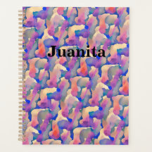 Personalisierter Planer für Wasserfarben