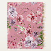 Personalisierter Planer Gartenblumen (Rückseite)