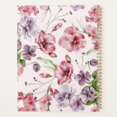 Personalisierter Planer Gartenblumen (Rückseite)