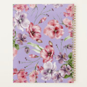 Personalisierter Planer Gartenblumen (Rückseite)