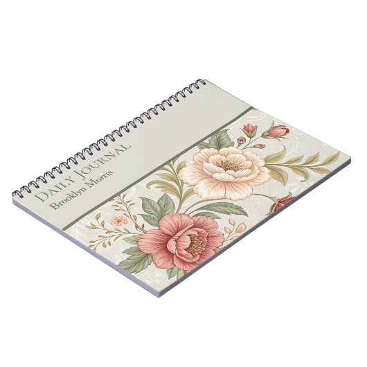 Personalisierter Planer-Journal/Notebook Notizblock (Linke Seite)