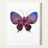 Personalisierter Planer - Schmetterlinge. (Rückseite)